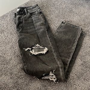 Pacsun Grey Mom Jeans Size 25